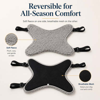 Dog Lift Support Sling for Stairs & Walks - Adjustable Mobility Harness for Senior Dogs with Weak Legs
