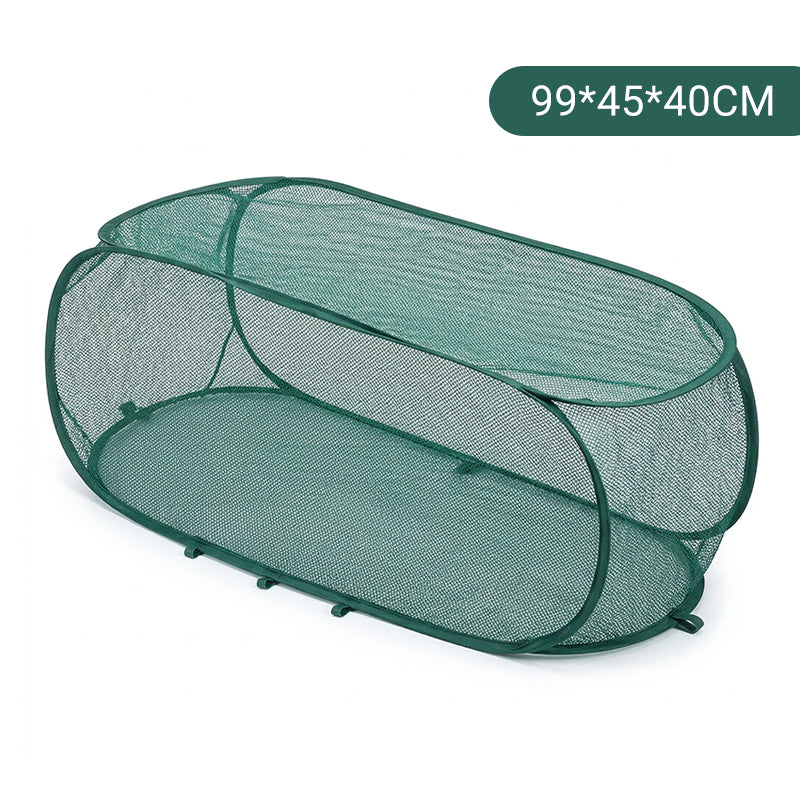 Pop-Up Plant Protection Mesh Cover