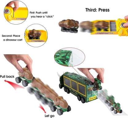 Dinosaur Musical Transporter | Transport Dinosaurs, Play, & Discover Music