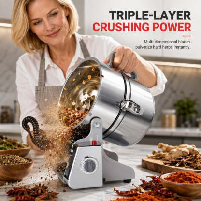Ultra‑Fine Electric Grinder – Powerful, Practical, Easy‑Clean