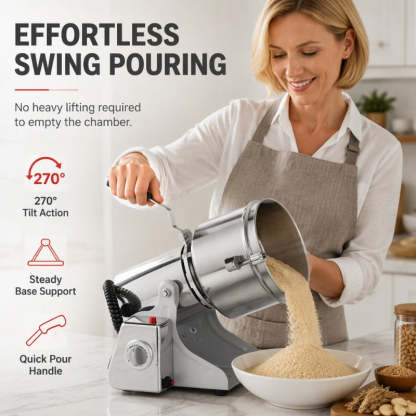 Ultra‑Fine Electric Grinder – Powerful, Practical, Easy‑Clean