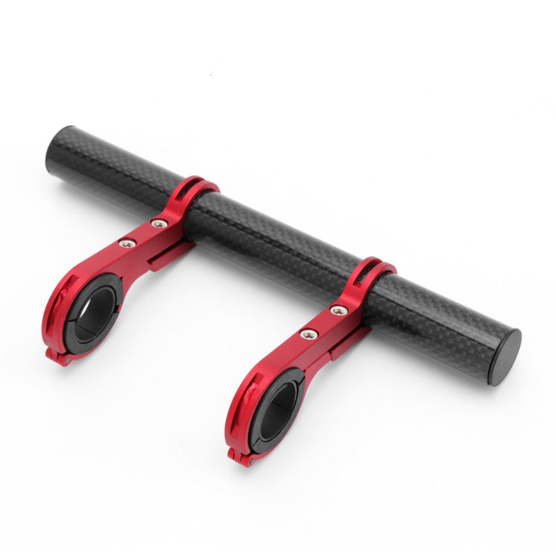 Single and double pole bicycle handlebar extender options