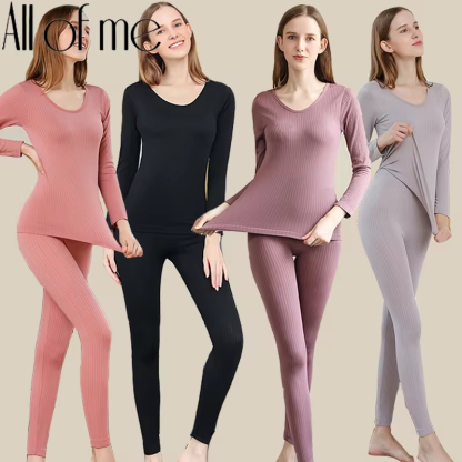 Warm Thermo Undergoing Set - Shaping Thermal Clothing For Women