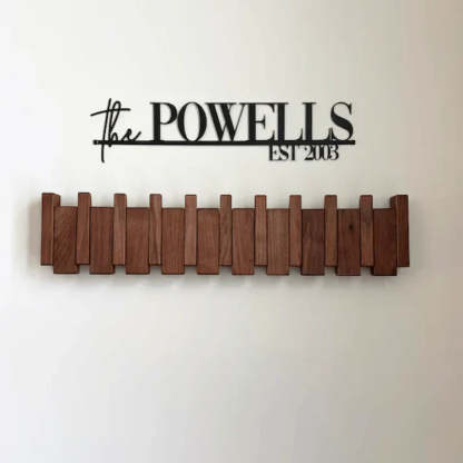 Wooden Piano Coat Rack