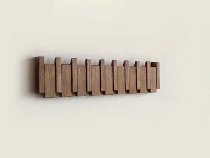 Wooden Piano Coat Rack