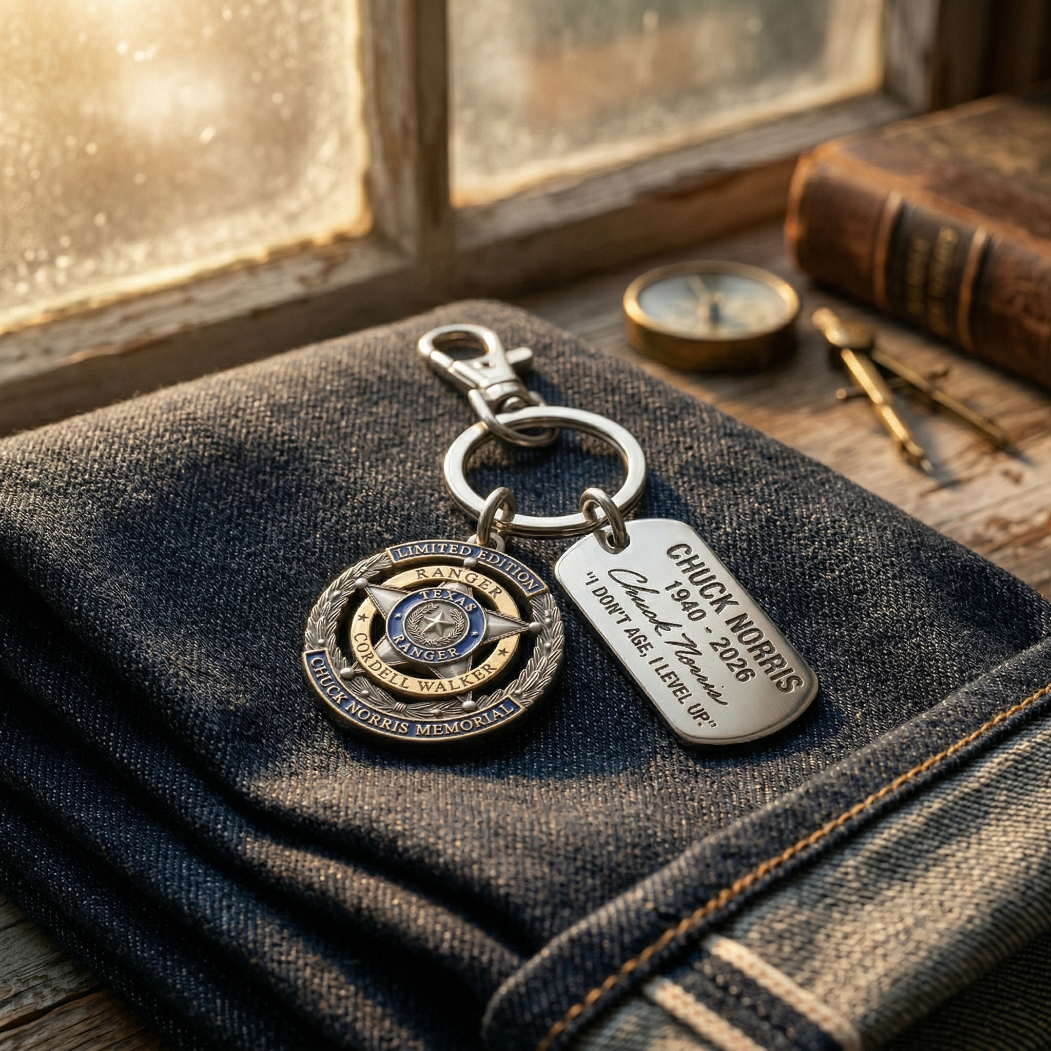 Chuck Norris Memorial Limited Edition Keychain