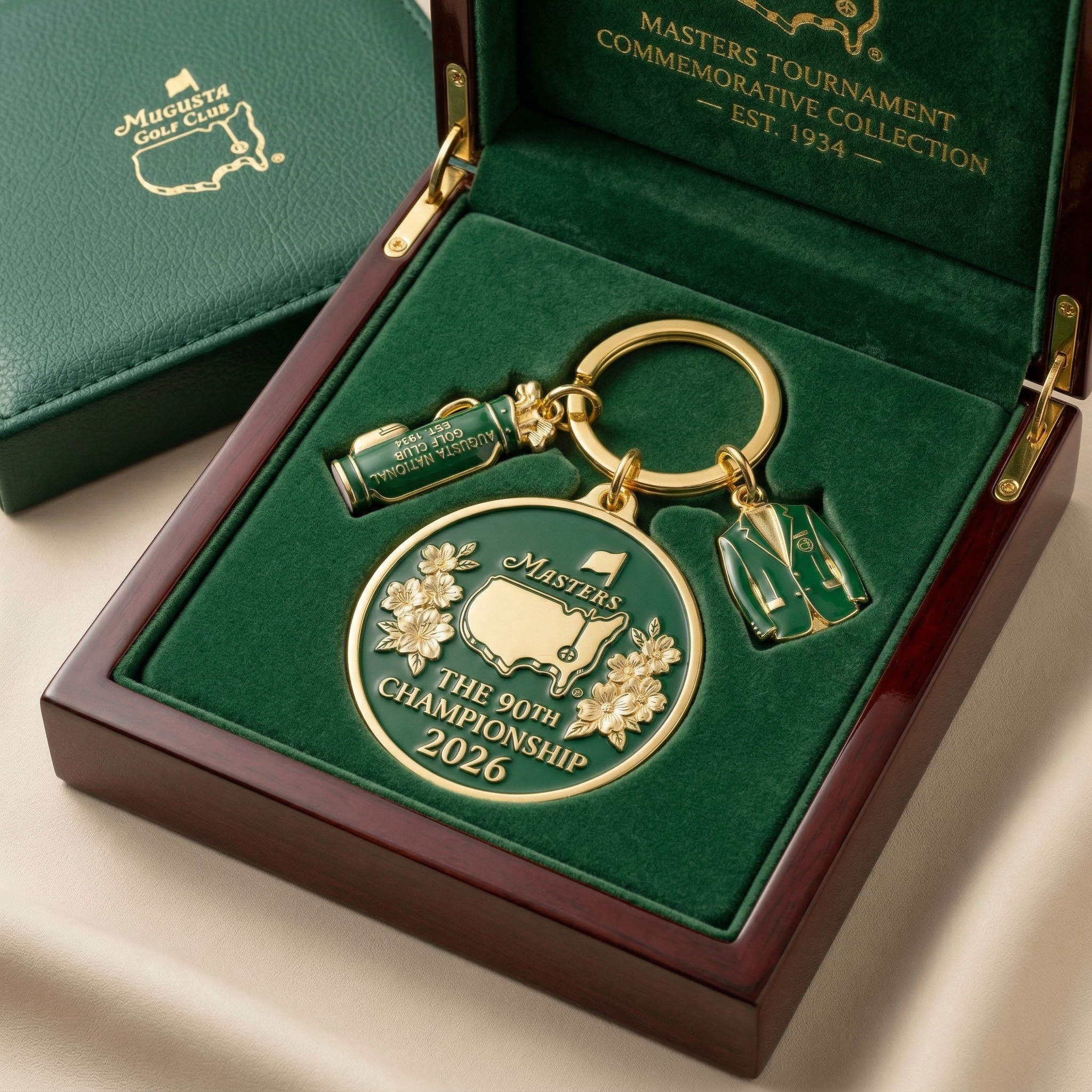 The 90th Masters Tournament Commemorative Keychain (2026 Edition)