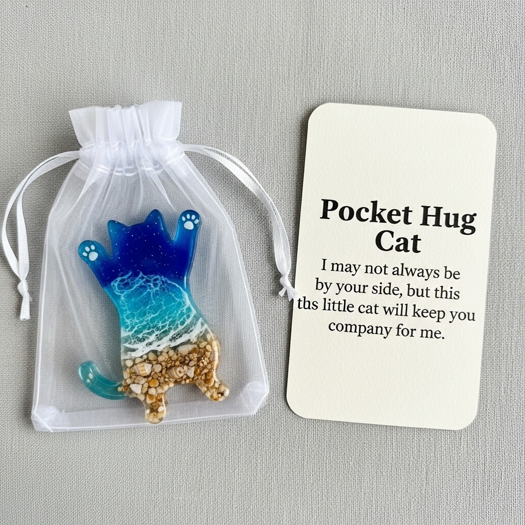 Angel Pocket Hug in Memory of the Dead