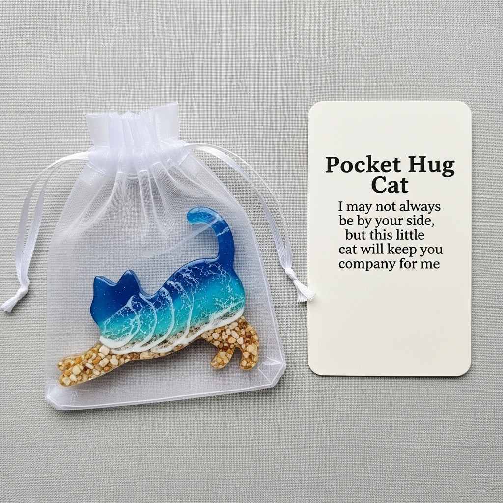 Angel Pocket Hug in Memory of the Dead