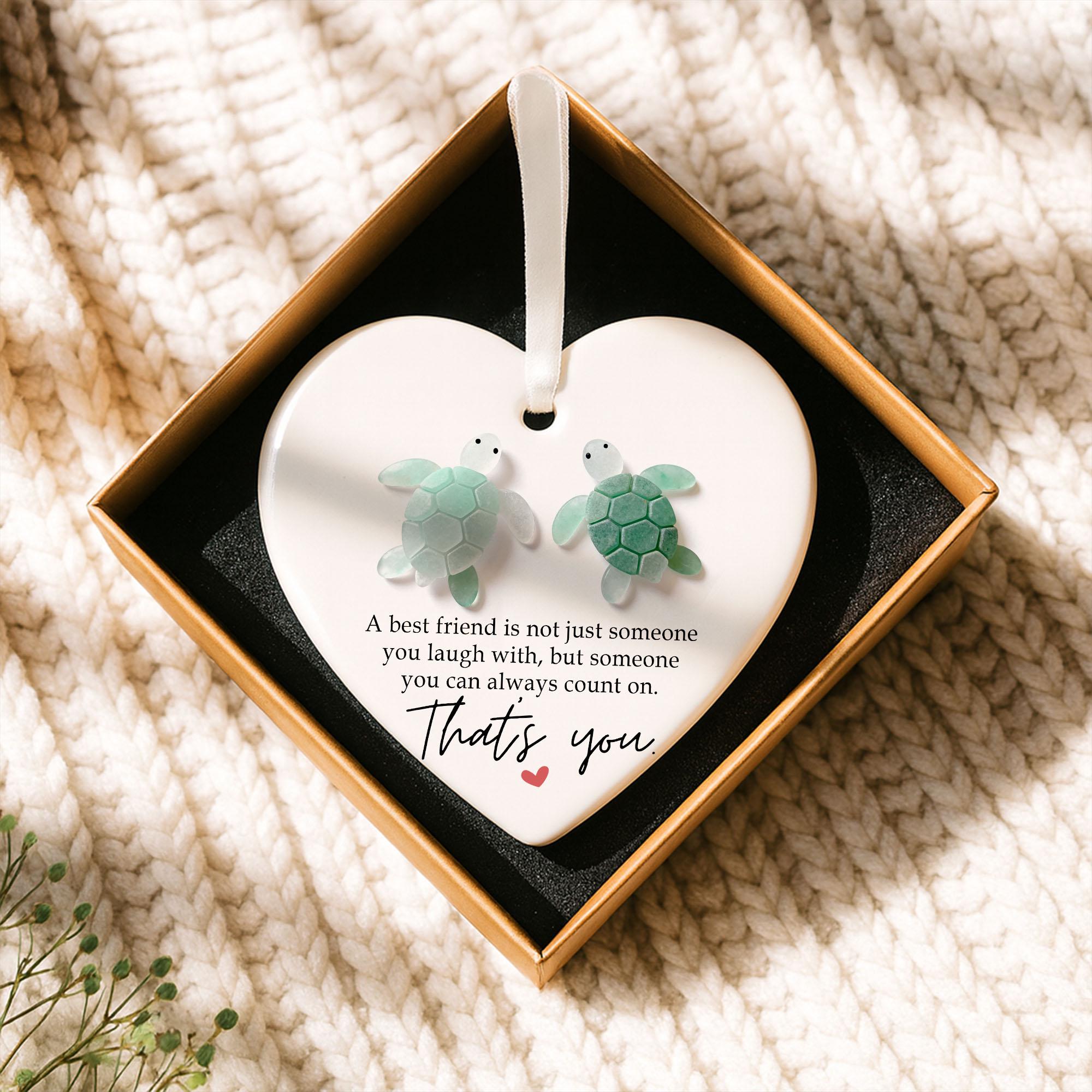 "A Friend Like You" Heart Keepsake