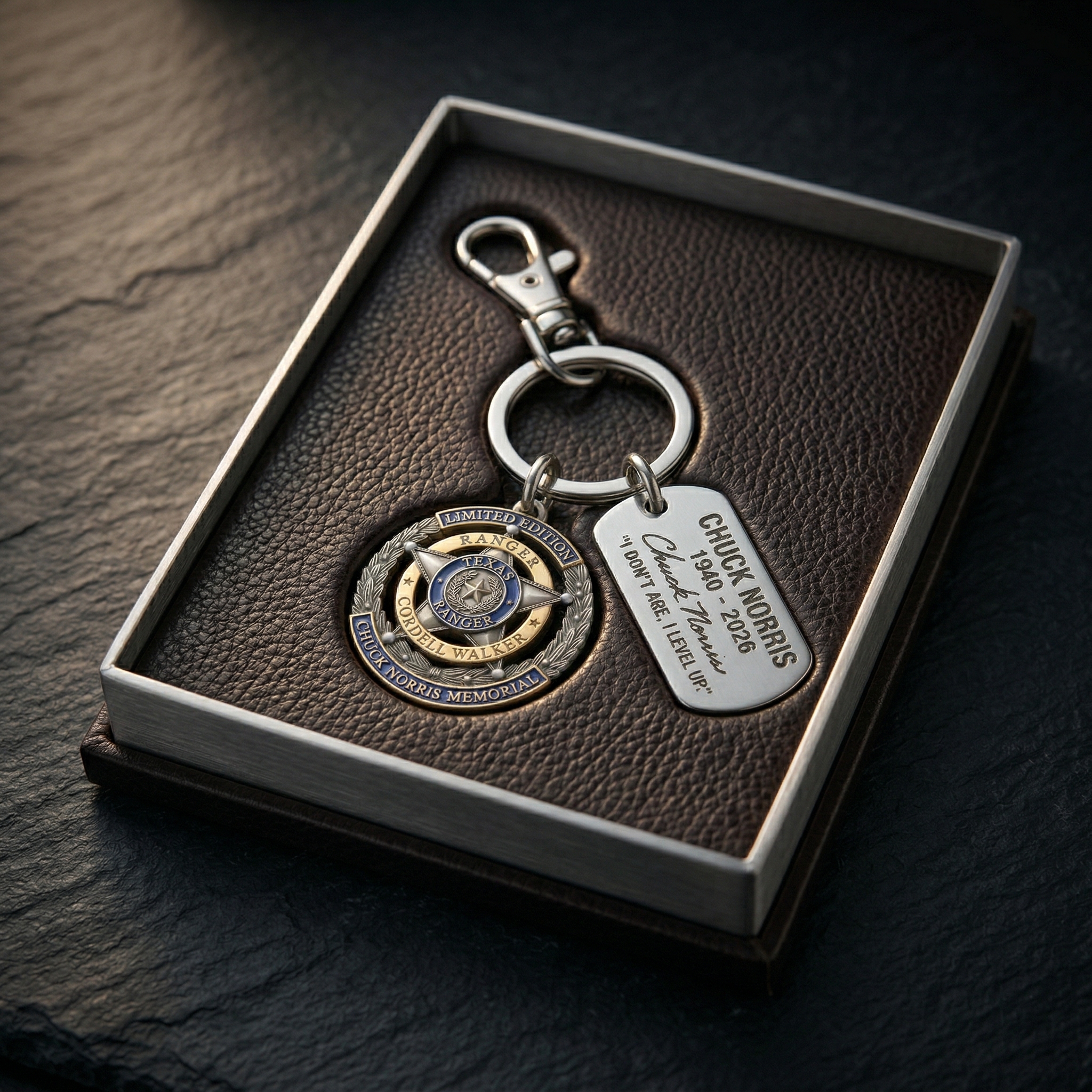 Chuck Norris Memorial Limited Edition Keychain