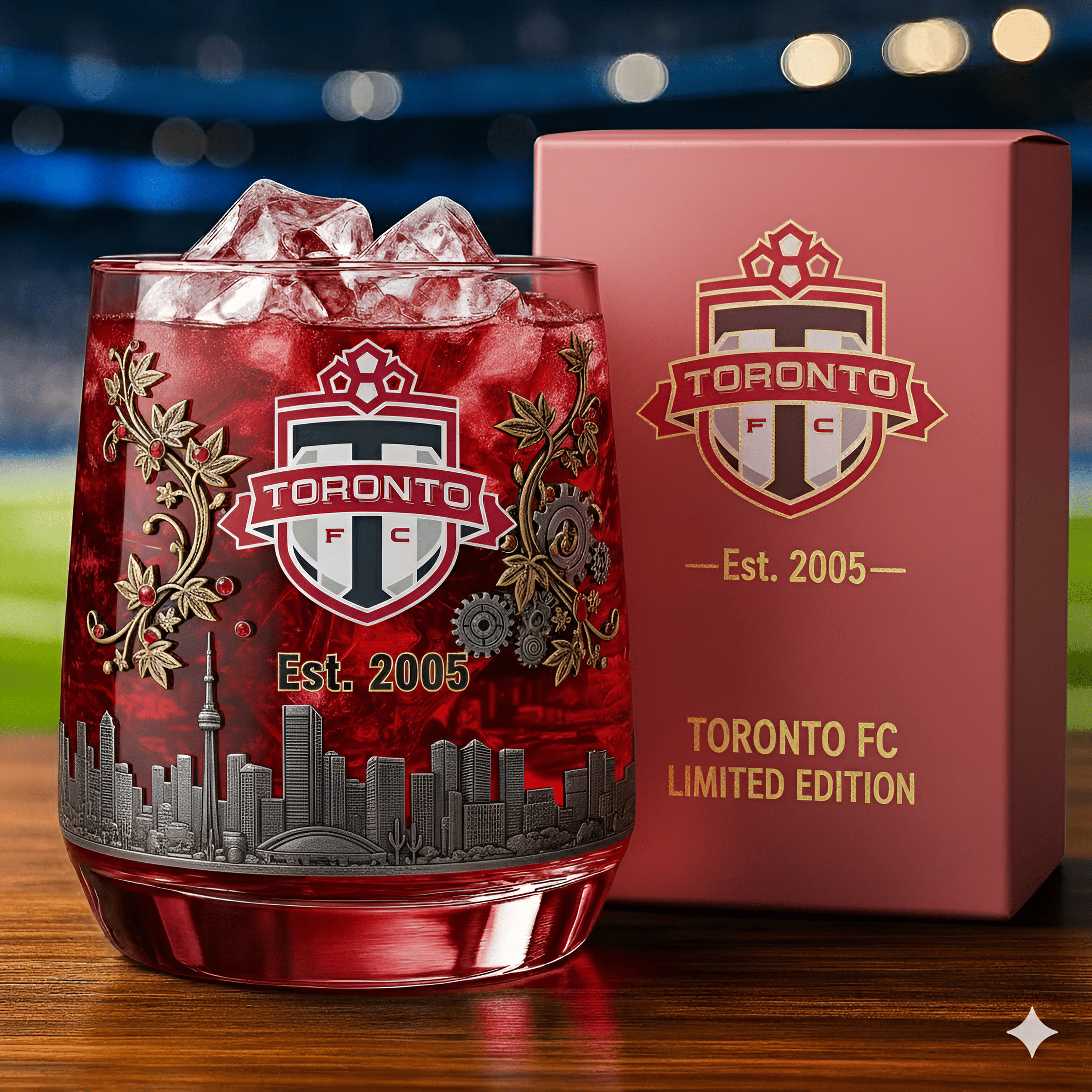 Toronto FC Whiskey Glass