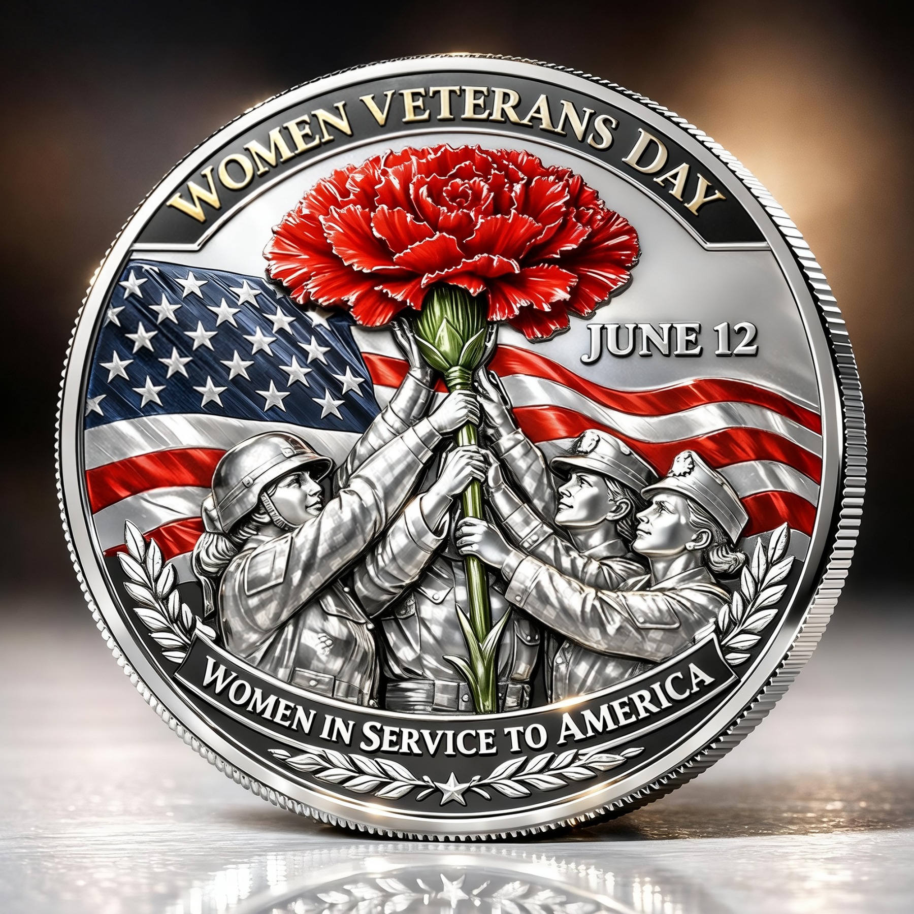 Women Veterans Day Commemorative Coin