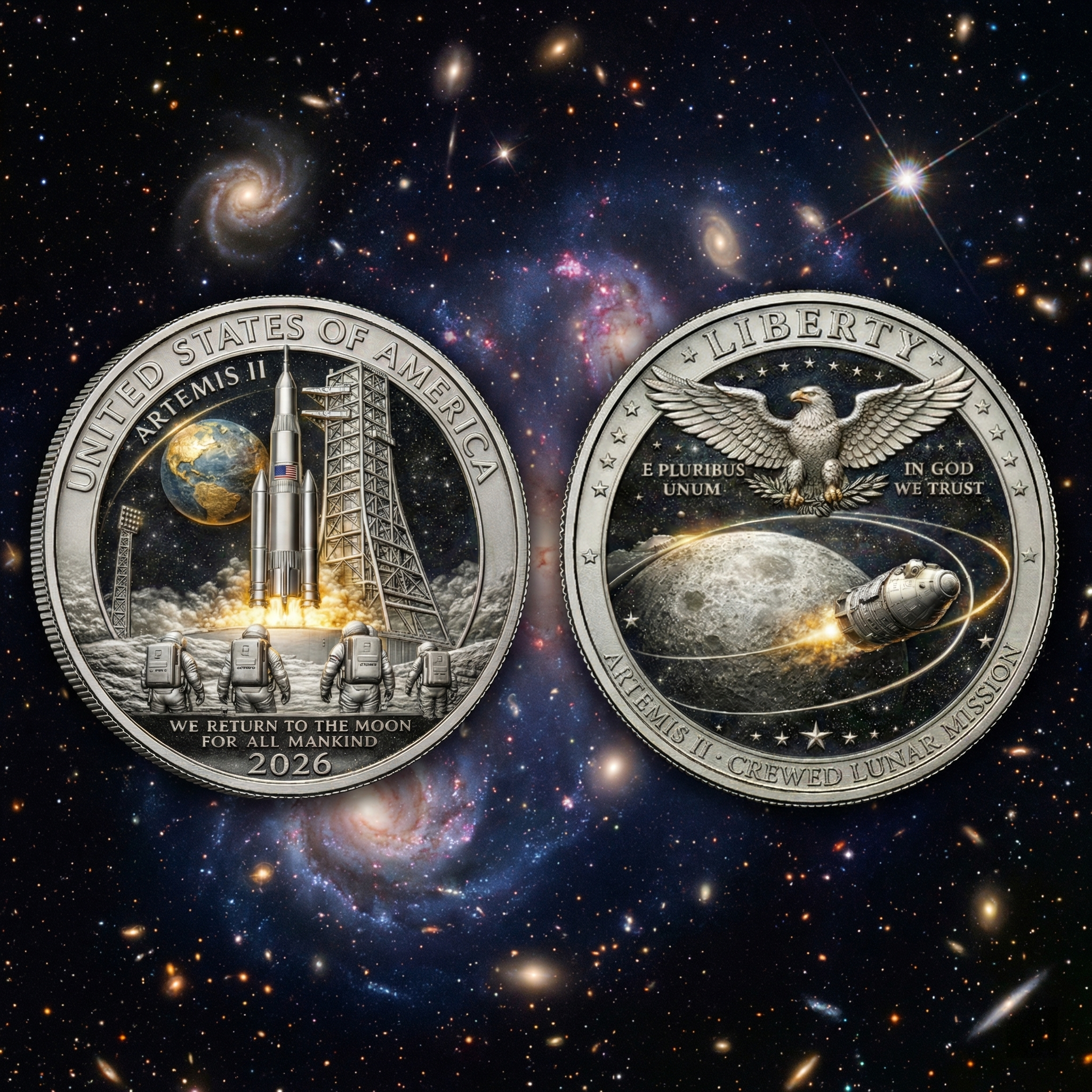 🔥Today DAY 49 % OFF🔥Artemis Generation Commemorative Coin