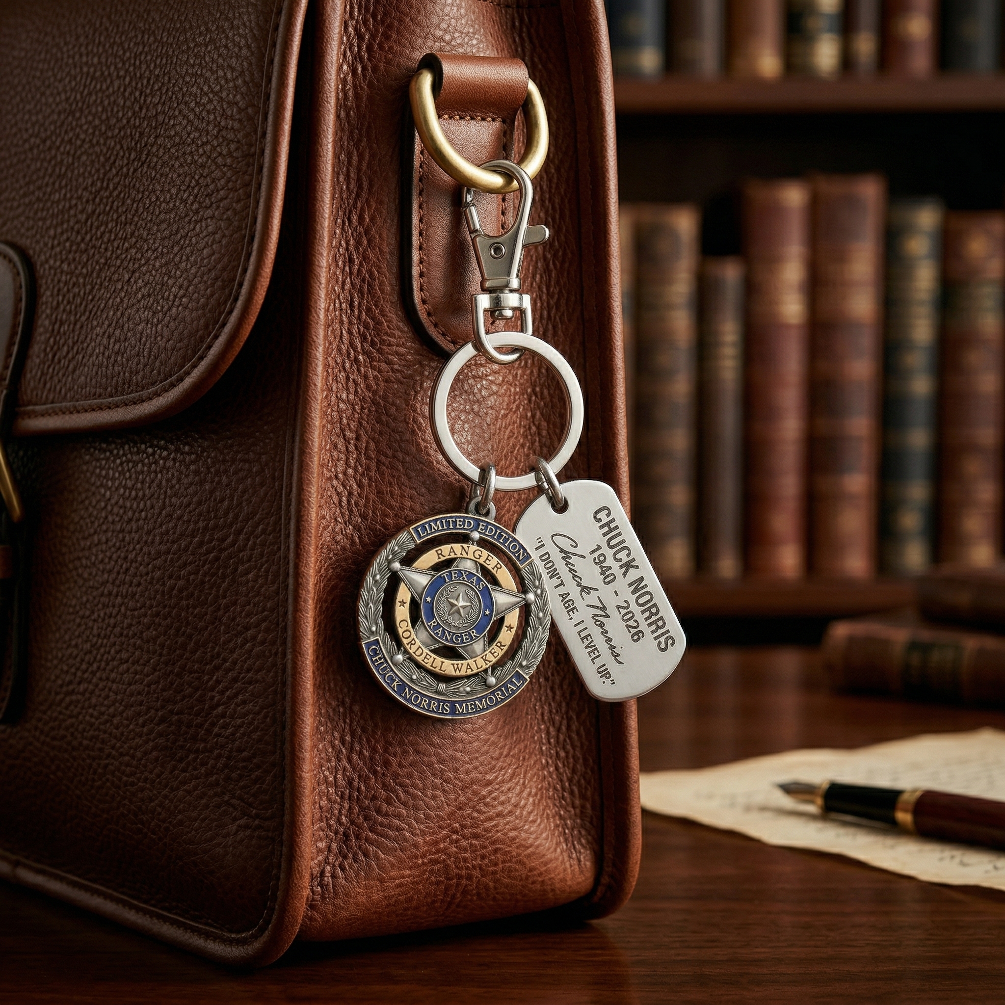 Chuck Norris Memorial Limited Edition Keychain