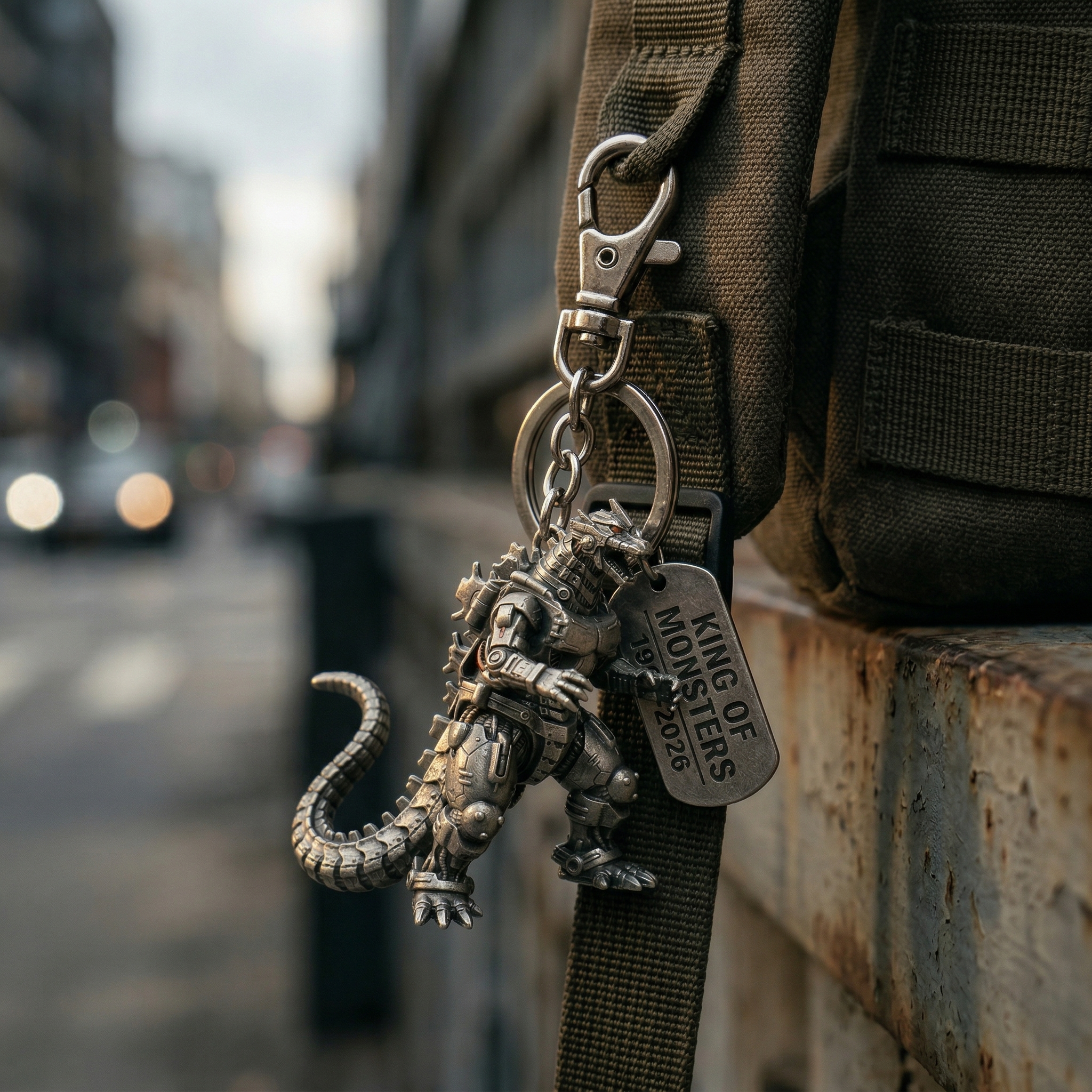 King of Monsters 72th Anniversary keychain