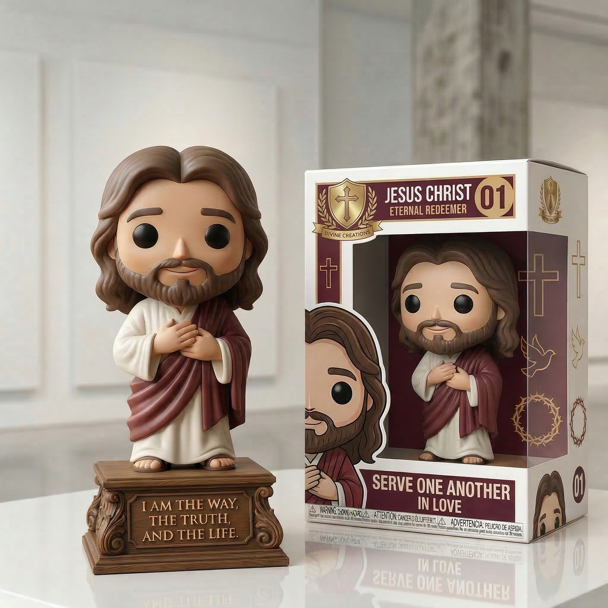 Jesus Christ Eternal Redeemer Figure