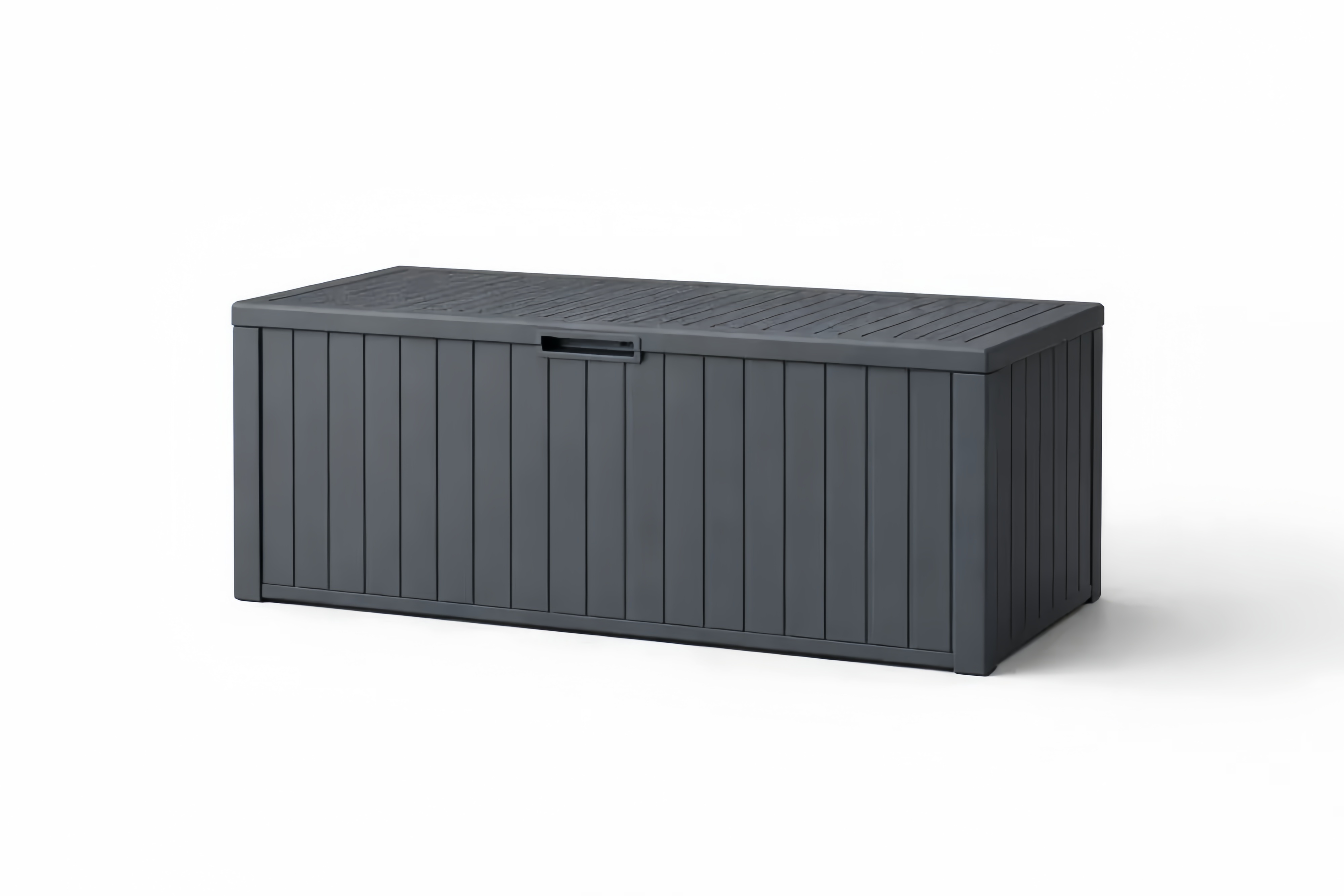 Contenitore da Esterno Grigio in Polipropilene 155x72x64 cm(Lu×L×H)