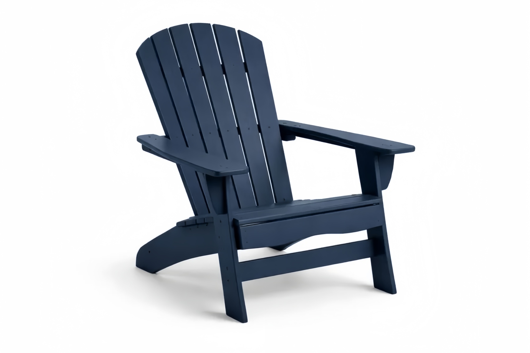 Sedia Adirondack in Polietilene Alta Densità Blu 80 cm x 76 cm x 92 cm(L×P×H)
