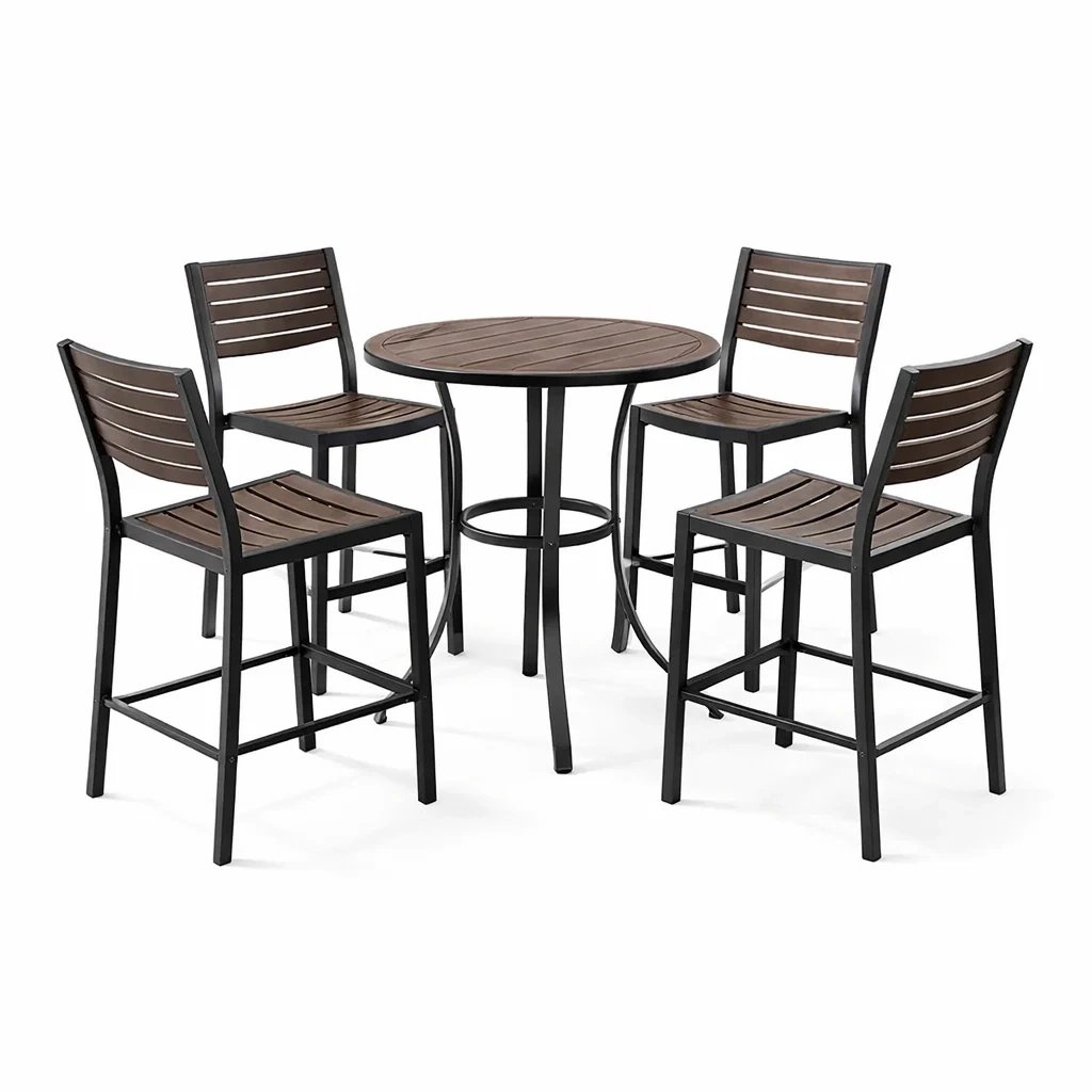 Ensemble table et chaises de bar