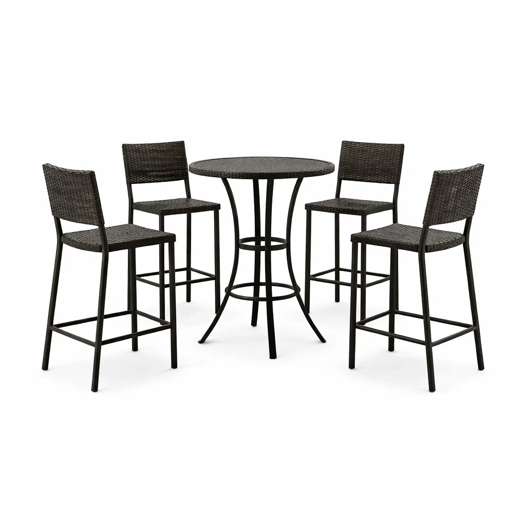 Ensemble table et chaises de bar