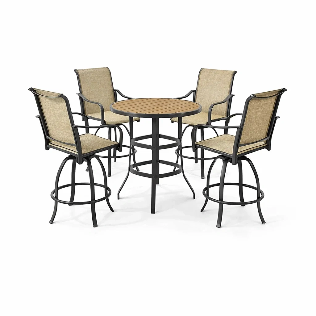 Ensemble table et chaises de bar