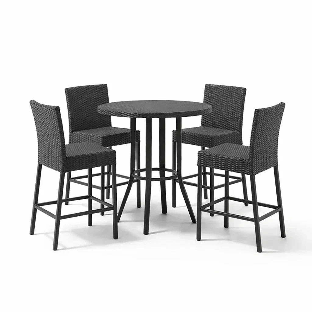 Ensemble table et chaises de bar