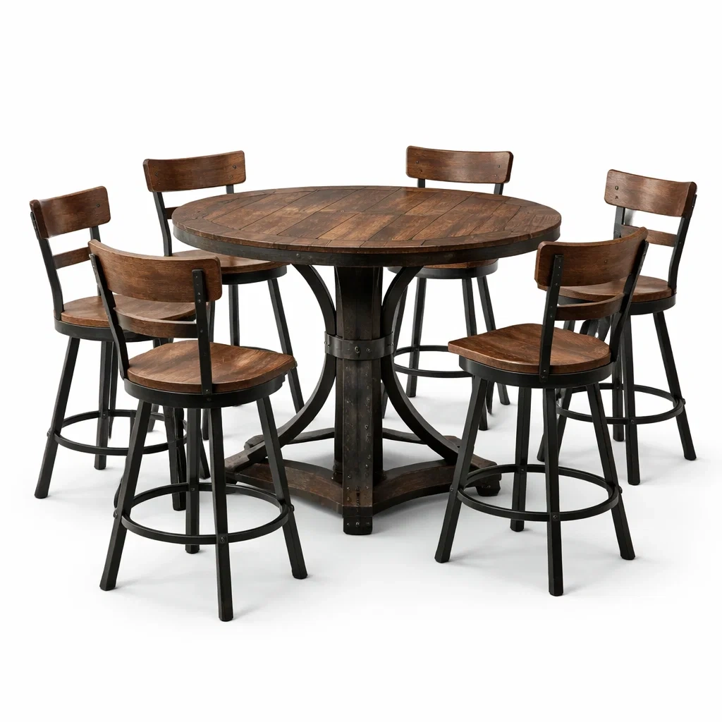 Ensemble table et chaises de bar