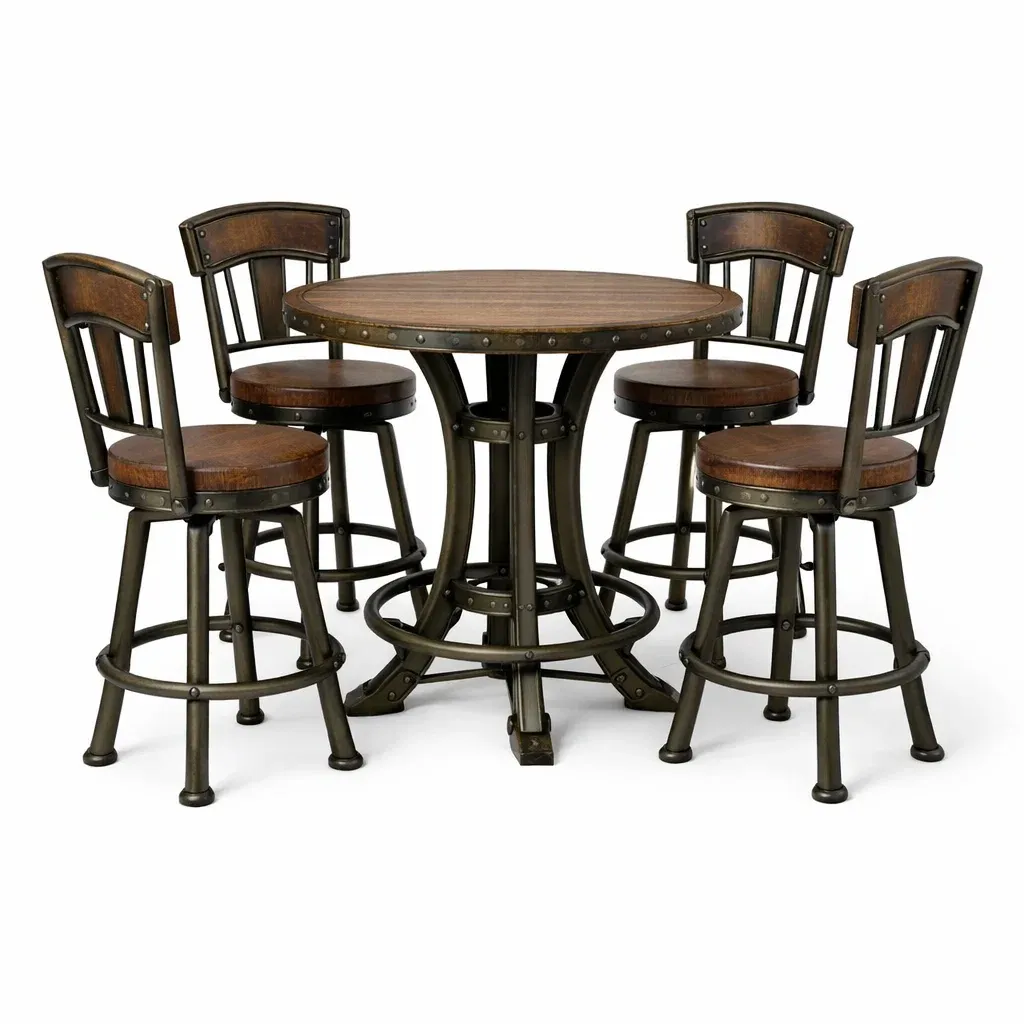 Ensemble table et chaises de bar