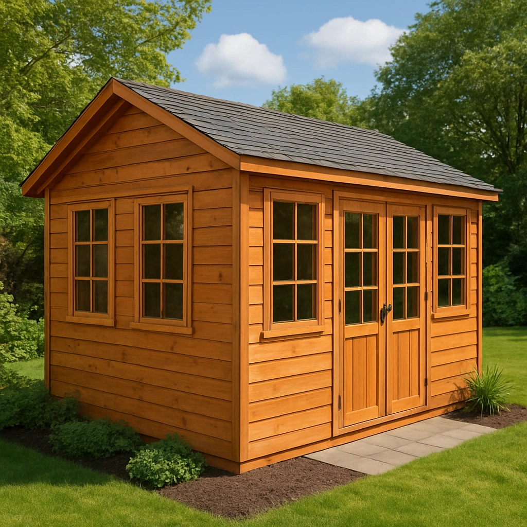 Abri de jardin bois - sensafurn