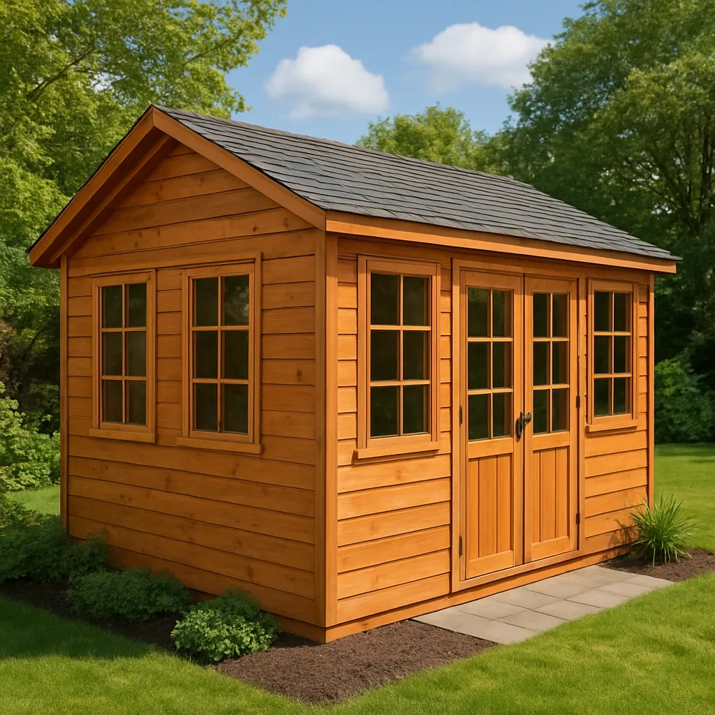 Abri de jardin bois - sensafurn