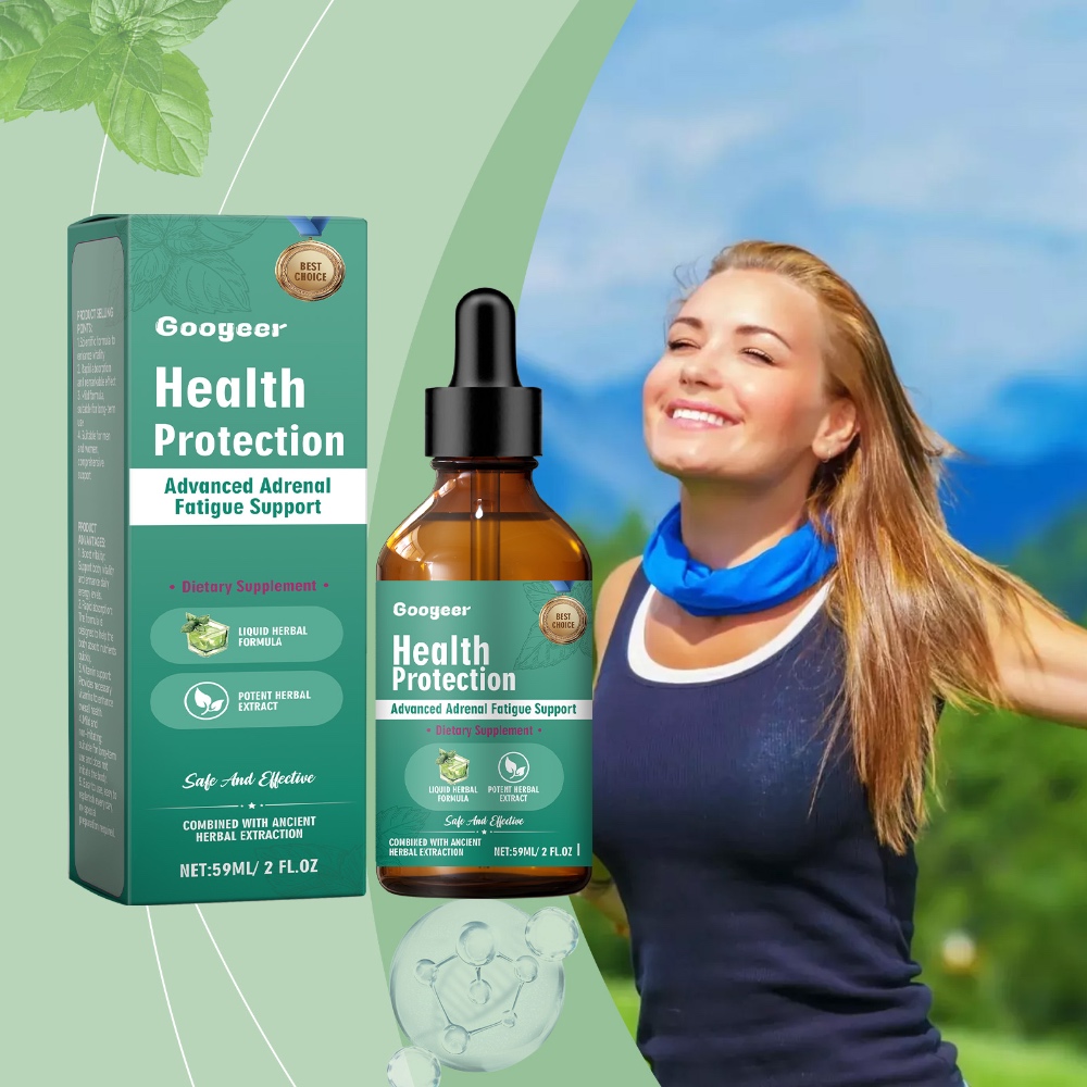 Googeer Adrenal Support Supplement – Dietary Supplement for Daily Wellness-EasyMall