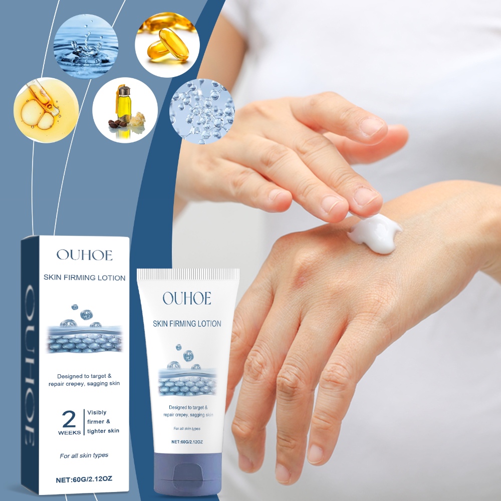 OUHOE Firming & Hydrating Body Lotion – Moisturizing, Smoothing & Brightening Skin with Long-Lasting Fragrance-EasyMall