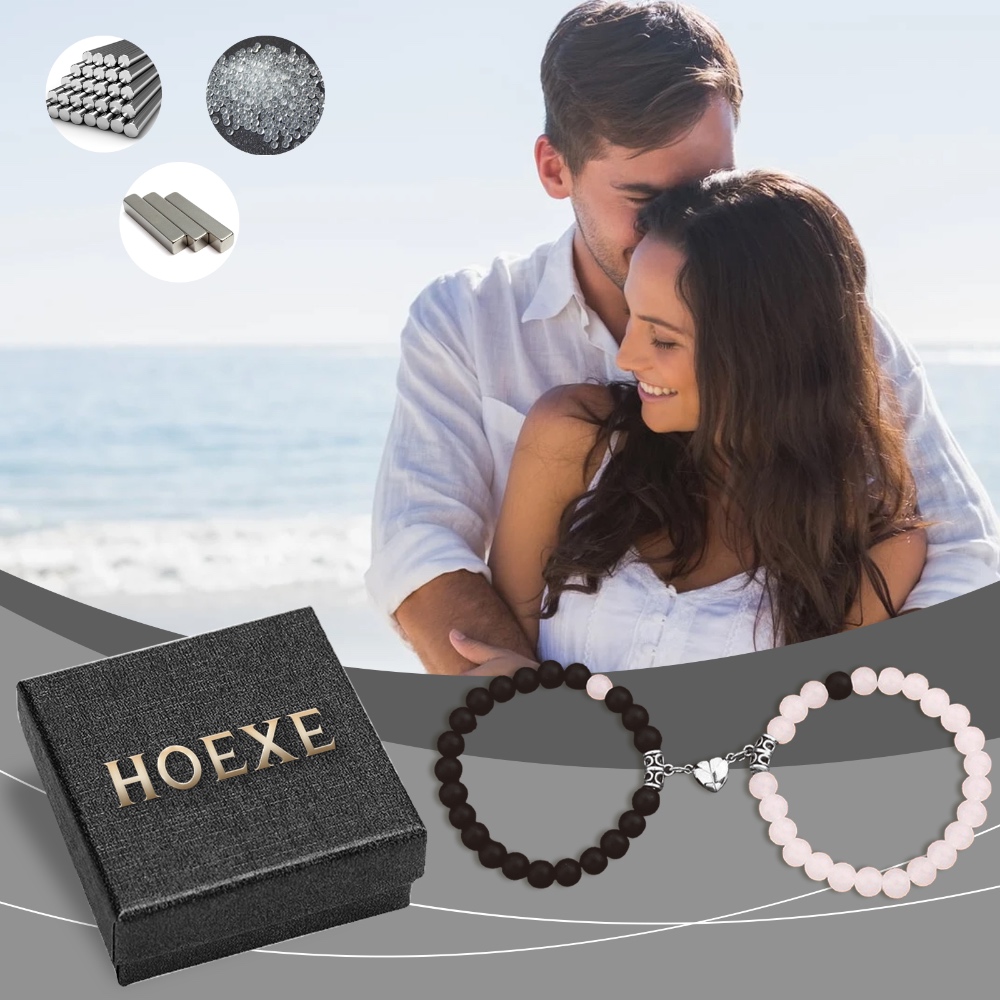 HOEXE Couple Link Bracelets – Durable & Comfortable Matching Wrist Accessories