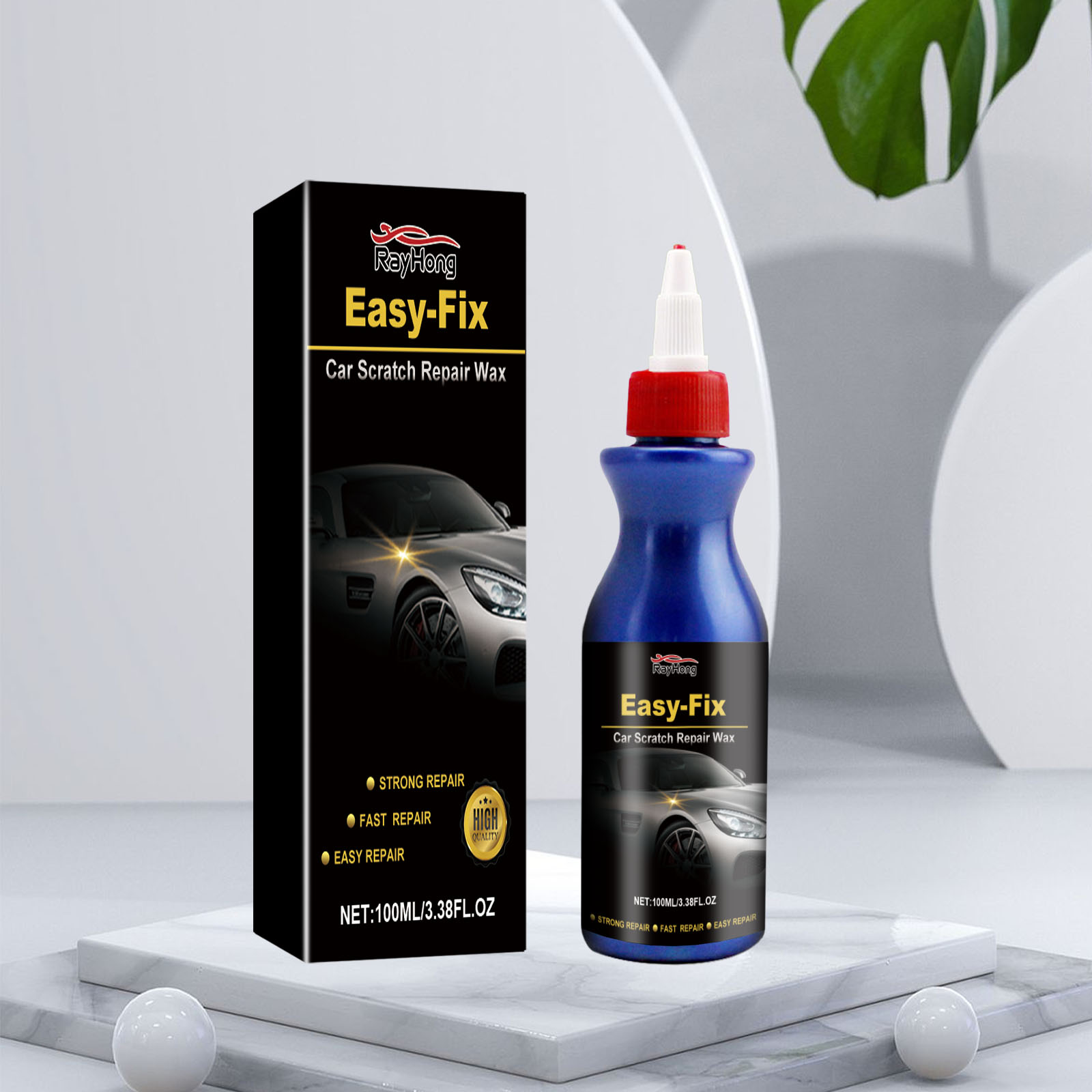Rayhong Car Scratch Repair Wax – Paint Restoration, Cleaning & Polishing