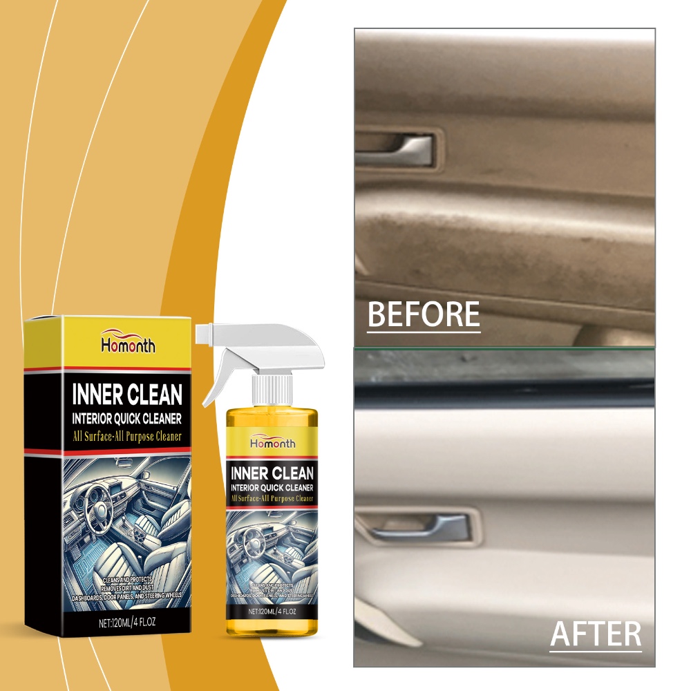 Homonth Car Interior Cleaner – Deep Cleaning & Stain Removal for Car Interiors