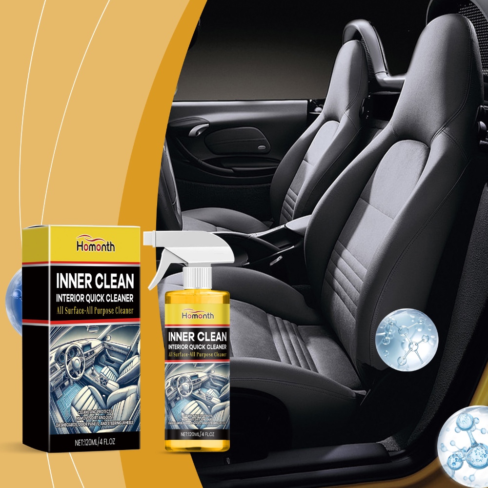 Homonth Car Interior Cleaner – Deep Cleaning & Stain Removal for Car Interiors