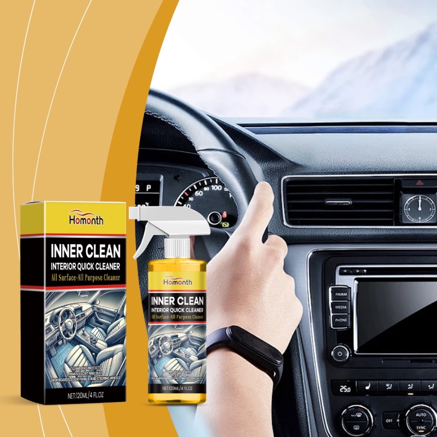 Homonth Car Interior Cleaner – Deep Cleaning & Stain Removal for Car Interiors