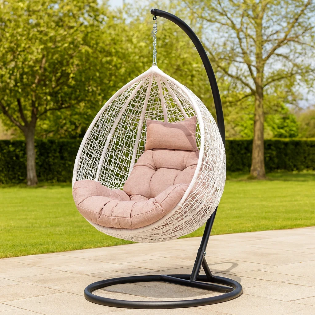 Meuble et structure d'extérieur,Fauteuil suspendu en forme d'œuf - FURNIARENA