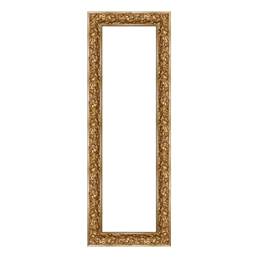 Espejo de Cuerpo Entero con Marco Dorado Ornado-patriciascott.shop