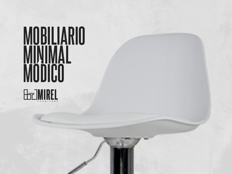 Silla alta para bar 