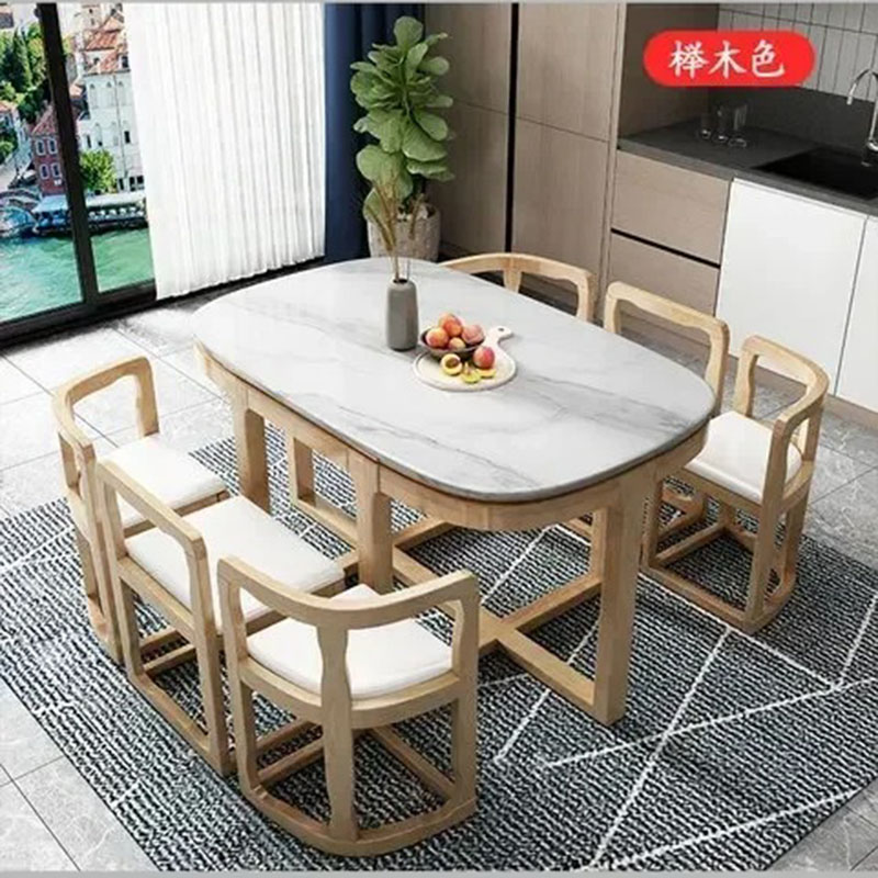 Mesa de comedor organizadora de madera maciza, mesa de comedor de diseño antiguo nórdico, estética para bodas, gran entrada, mesas de comedor, muebles