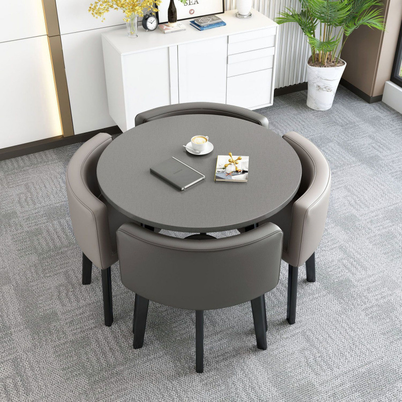 Mesa de almacenaje personalizable para hogar, apartamento pequeño.