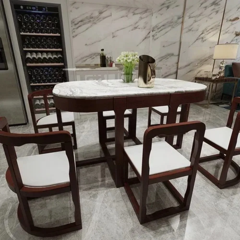 Mesa de comedor organizadora de madera maciza, mesa de comedor de diseño antiguo nórdico, estética para bodas, gran entrada, mesas de comedor, muebles