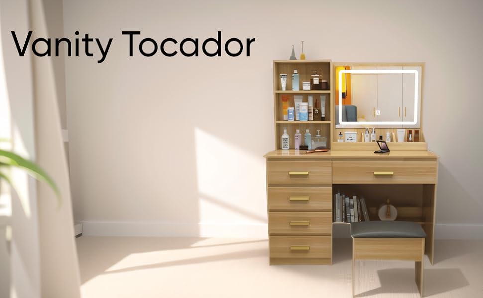  Tocador con Luz LED