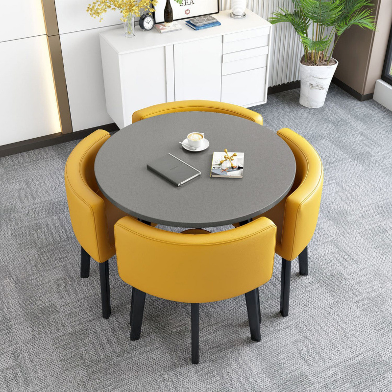 Mesa de almacenaje personalizable para hogar, apartamento pequeño.