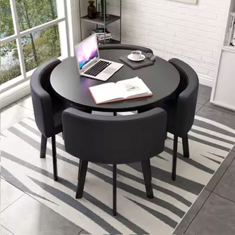 Mesa de almacenaje personalizable para hogar, apartamento pequeño.