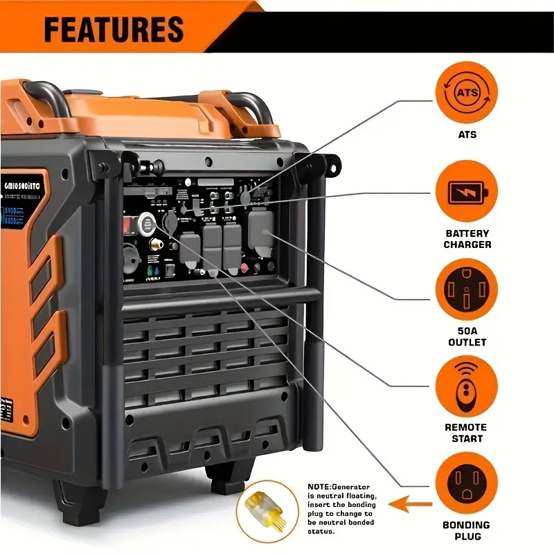 10500w   portable   epa compliant eco mode feature ultra lightweight for backup home use camping rv details 0