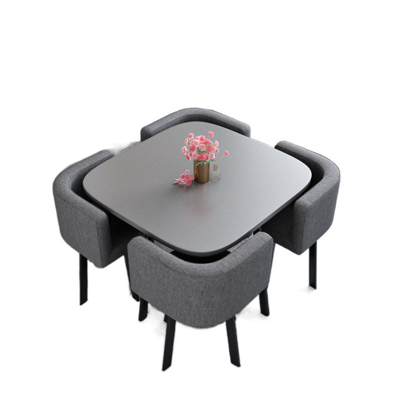 Mesa de almacenaje personalizable para hogar, apartamento pequeño.