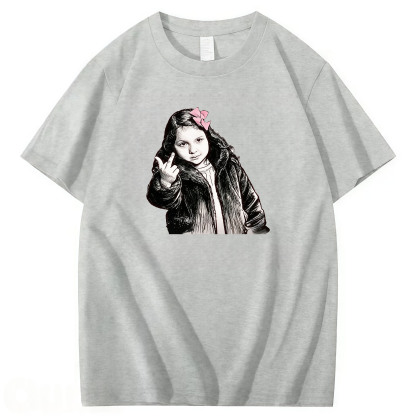 Don't spoil the little girl 100% Cotton T-Shirt Classic Black Short Sleeve T-Shirt